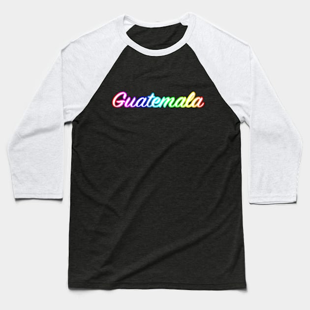 Guatemala Baseball T-Shirt by lenn